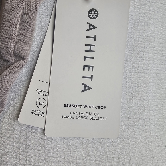 Athleta Wide Leg Pants in Light Gray - Picture 5 of 6